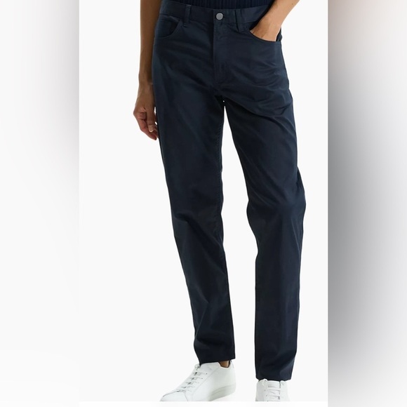 NEW Theory Men Hanson twill pants in Baltic US32 - Picture 7 of 8